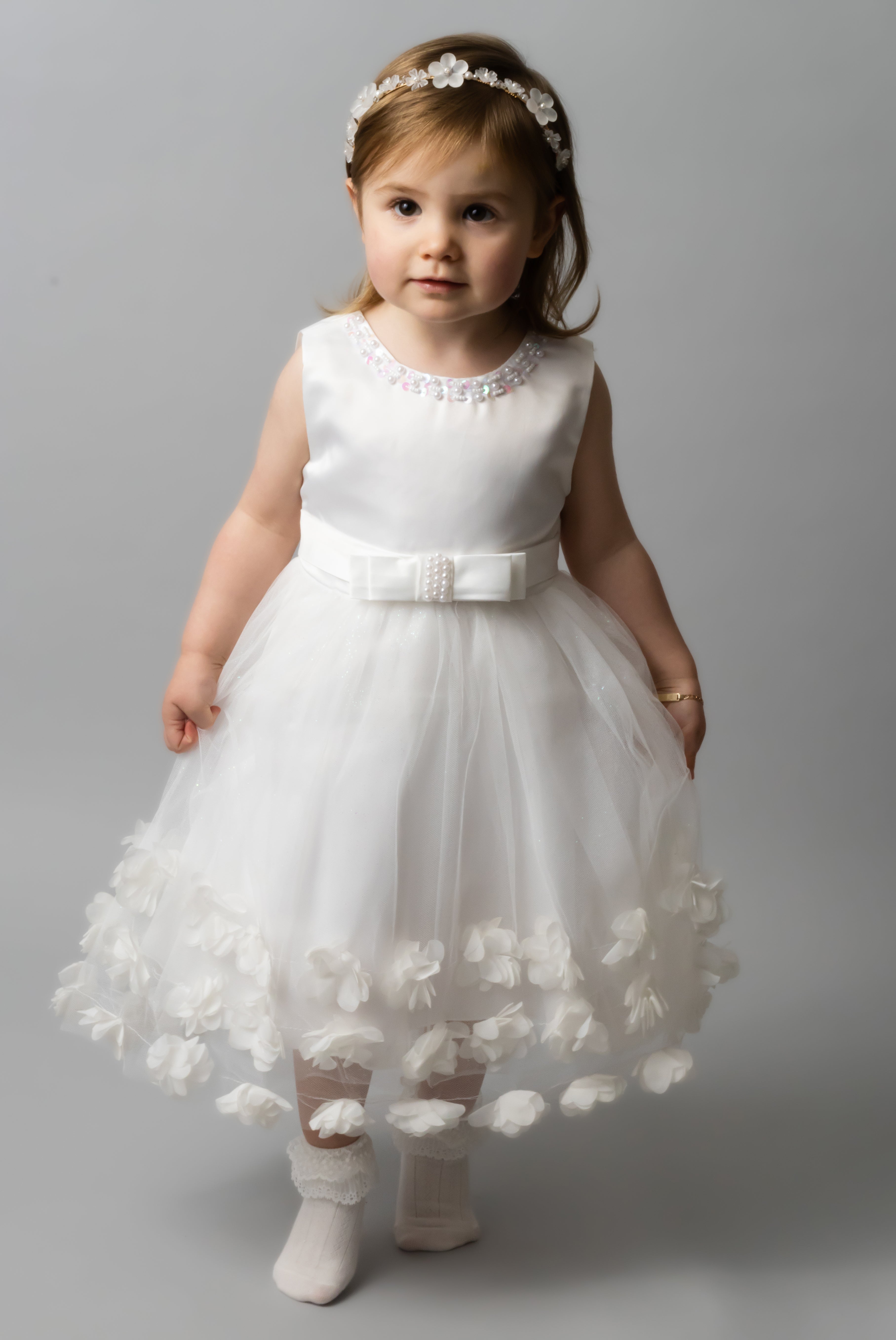 Shop Flower detail flower girl dress Ireland 