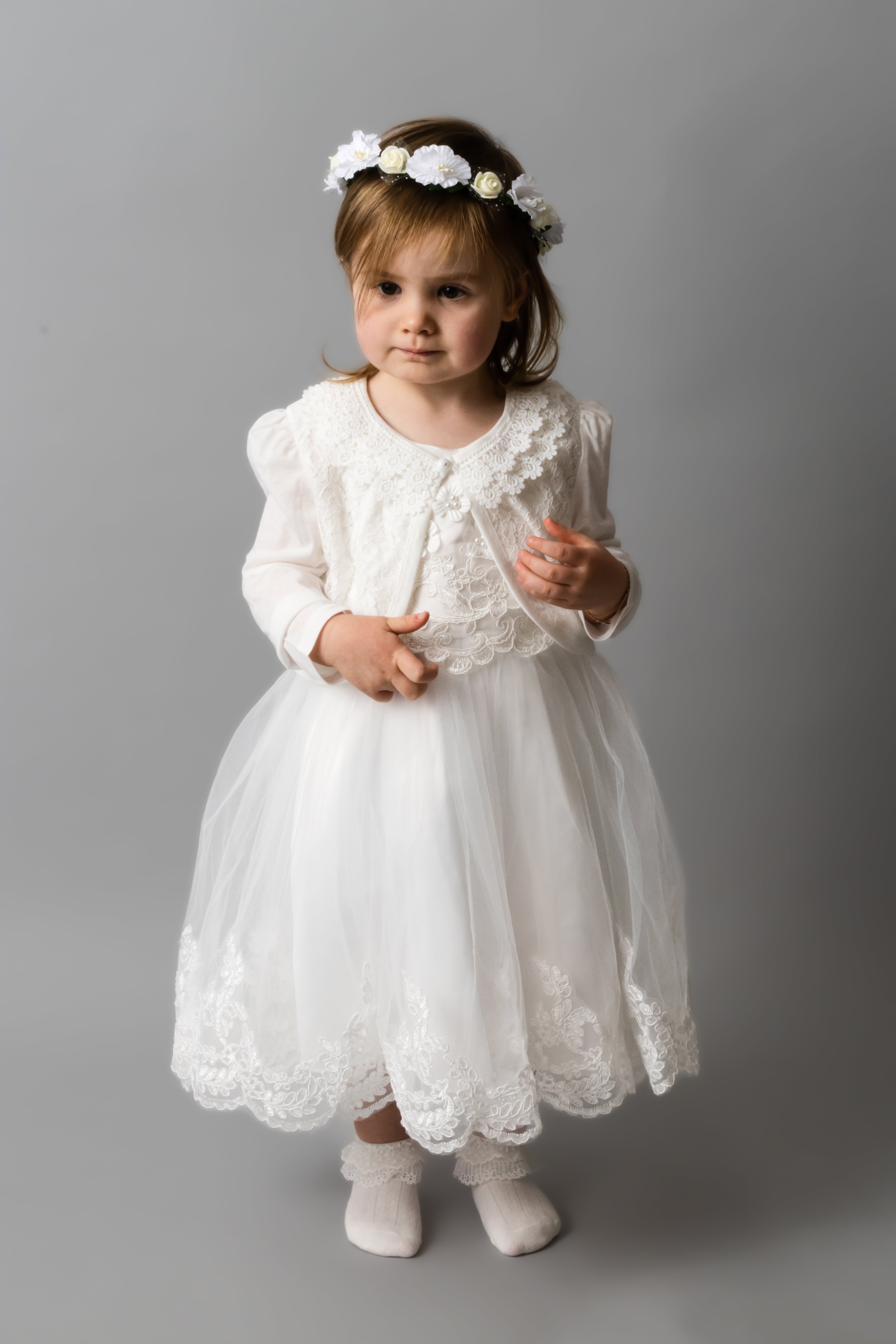 Shop lace flower girl dress Ireland 